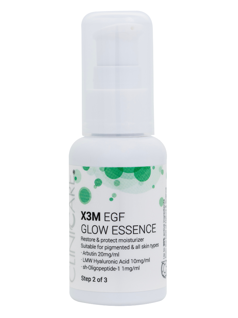 CliniCare X3M EGF Glow Essence 50 ml met verpakking
