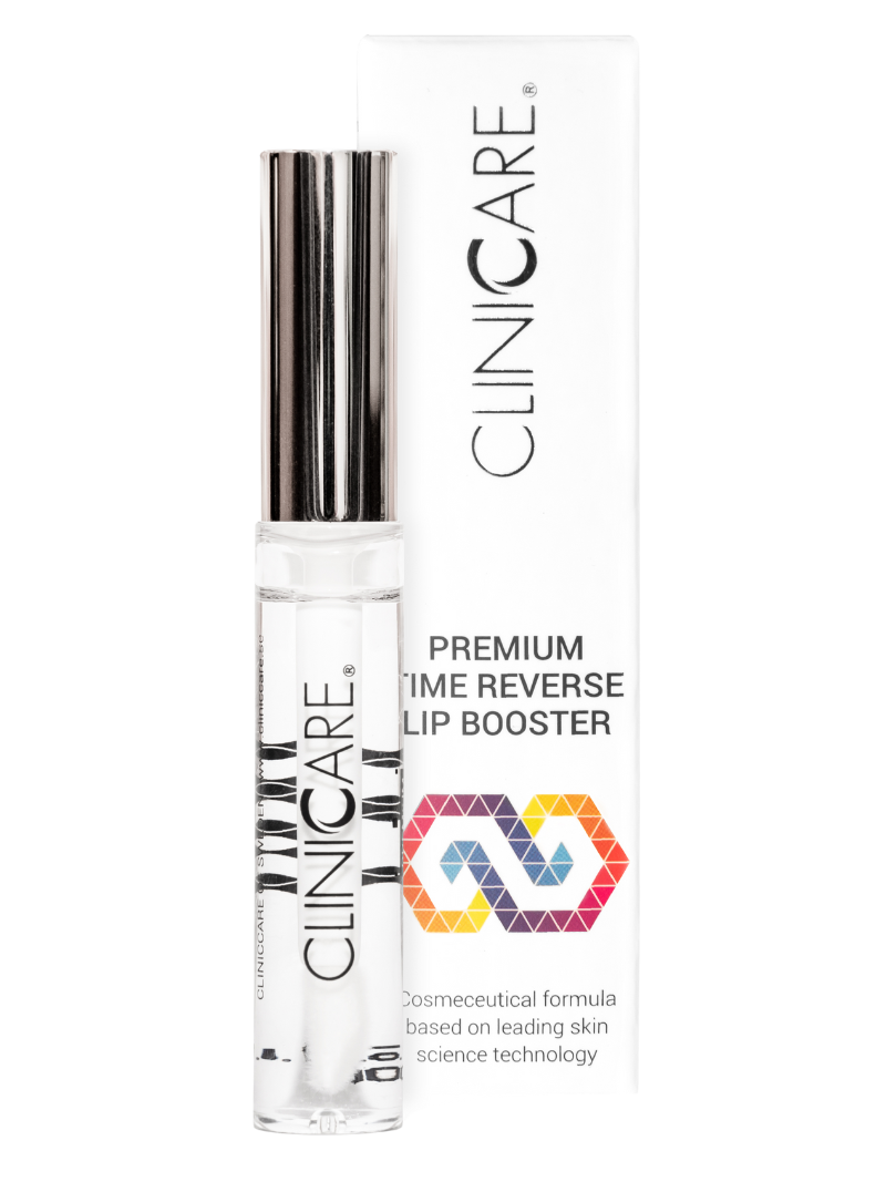 CliniCare Premium Time Reverse Lip Booster 7,5 ml met verpakking