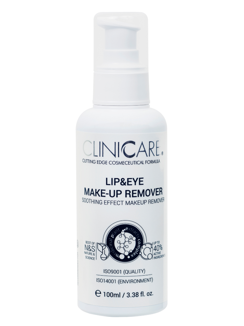 CliniCare Lip & Eye Make-up Remover 100 ml met verpakking