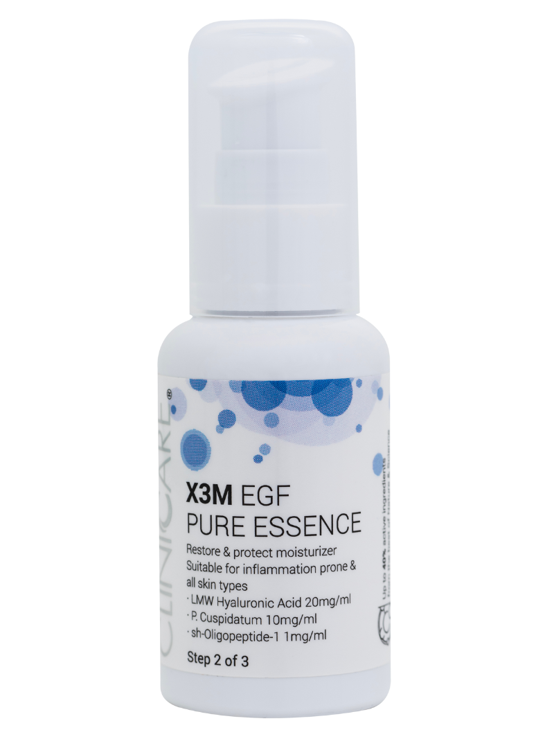 CliniCare X3M EGF Pure Essence 50 ml met verpakking